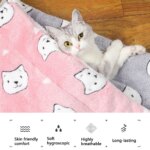 Thickened Comfortable Warm Small Cat Sleeping Cushion Skin-friendly Cute Winter Medium Dog Sofa Mat for Puppy Bed Accessories - Image 2