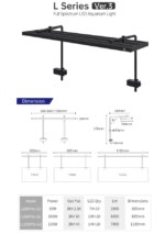 WEEK AQUA L Series APP Control Dimmer & Timer RRB+UVA Aquarium Lighting Planted Led Light - Image 6