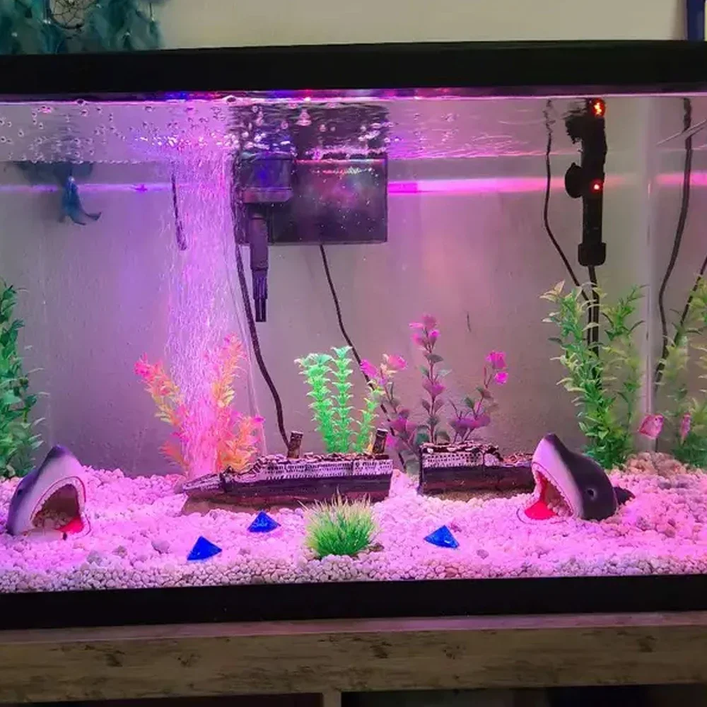 Multi-color 17-47cm Aquarium LED Lighting Submersible Mood Lamp USB Waterproof Fish Tank Decorative Plant Grow Light Accessories