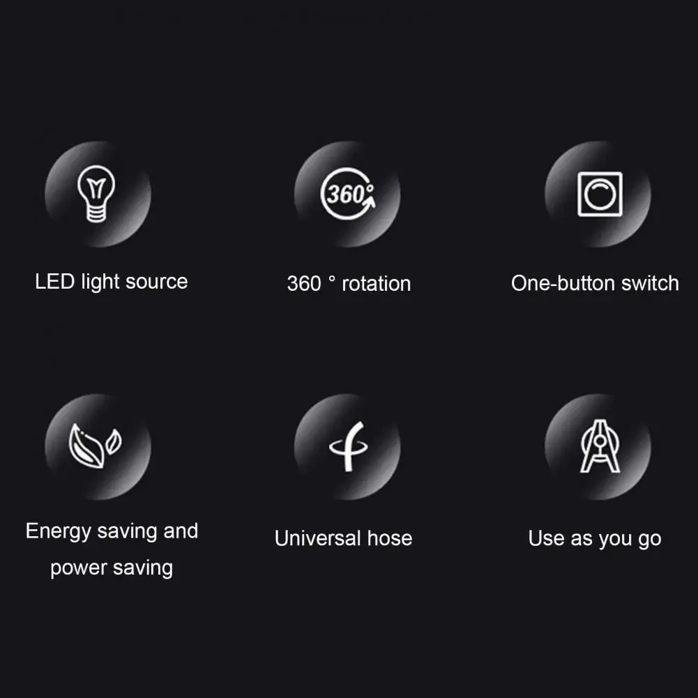 5W/7W Fish Tank Clip Lamp,USB Power LED Full Spectrum,Waterproof Algae Lighting 360-degree Tank Light for Turtle Fish Tanks