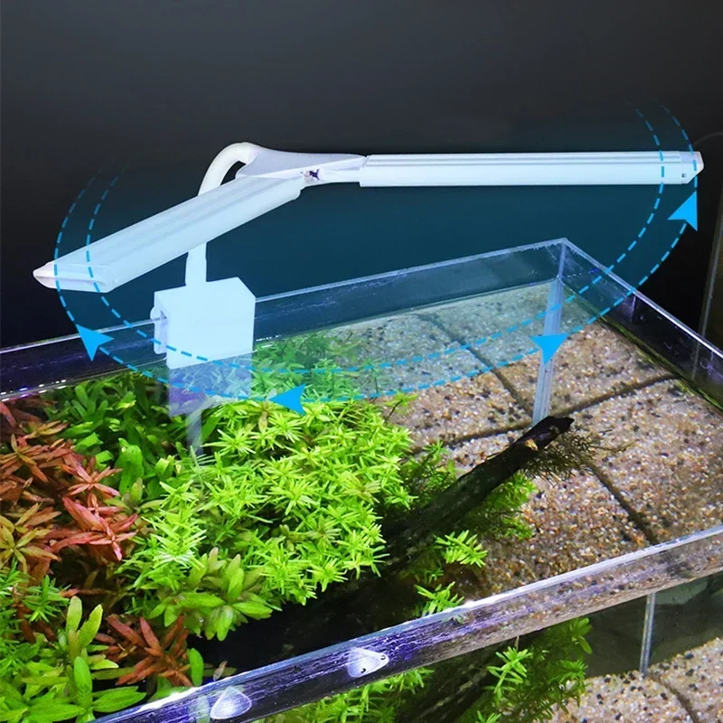 60320-vuoqdk.png Super Bright Clip Lamp LED Aquarium Light for Aquatic Plant Grow Fish Tank Full Spectrum Timing Lamp 220-240V 30~70CM 4W 8W 13W - Image 1