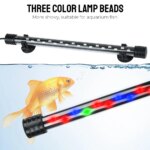 Fish Tank Light Bar Underwater RGB EU Plug AC 90~260V Aquarium Submersible Lamp Waterproof 28/38/48cm - Image 4