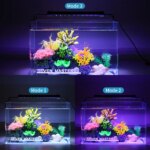 Aquarium LED Light Super Slim Fish Tank Aquatic Plant Grow Lighting Waterproof Bright Clip Lamp RGB LED 31-120cm for Fish Tank - Image 3