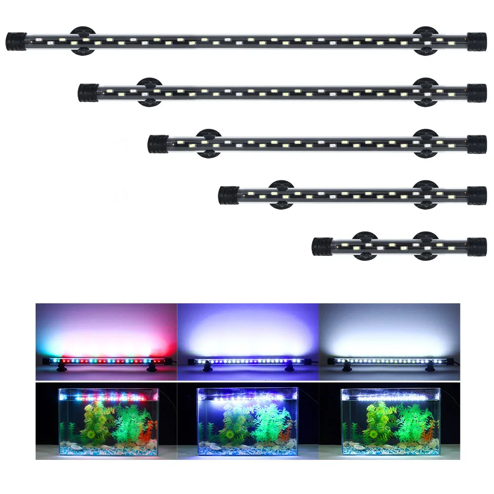 90-260V Aquarium Light LED Waterproof Fish Tank Clip Light Underwater Decor Lighting Submersible Lamp Plant Grow Lamp 18-58 CM 90-260V Aquarium Light LED Waterproof Fish Tank Clip Light Underwater Decor Lighting Submersible Lamp Plant Grow Lamp 18-58 CM