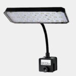 220V Aquarium LED Light Full Spectrum Water Grass High Brightness Super Slim 360° Rotation Fish Tank Aquatic Plant Clip-on Lamp
