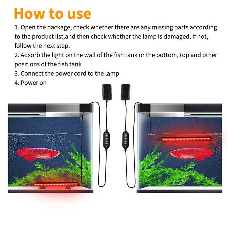 Aquarium 21 LED Light Remote Control Diving Lamp Plant Grow Lighting Underwater Fish Tank Light RGB Led Aquarium Accessories EU Aquarium 21 LED Light Remote Control Diving Lamp Plant Grow Lighting Underwater Fish Tank Light RGB Led Aquarium Accessories EU