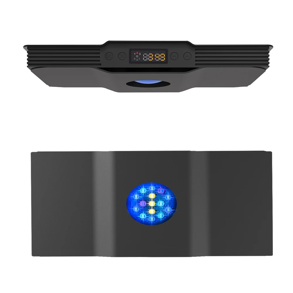 Spectra Aqua Knight V3 Full Spectrum Programmable Sunrise Sunset 60W Saltwater Fish Tank LED Coral Reef Aquarium Light