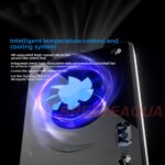 A8pro Blue II Max  240W Full Spectrum WiFi APP Controlled Coral LED Light Reef Marine Aquarium Light with CREE LED Beads - Image 5