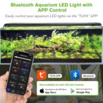 Smart Aquarium Light App Control Full Spectrum Fish Tank Light Bluetooth Coral Reef Lamp for Freshwater Saltwater Tank Lamps - Image 2