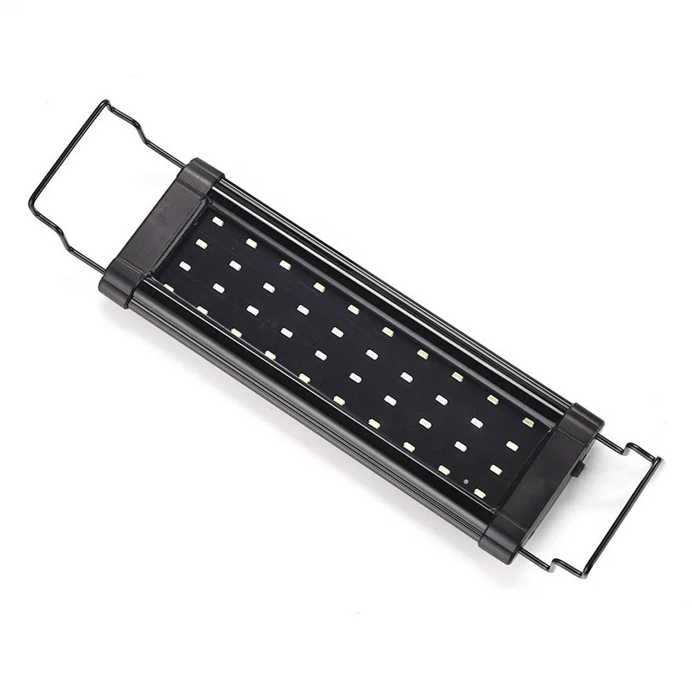 31-120cm Aquarium LED Light Super Slim Fish Tank Aquatic Plant Grow Lighting Waterproof Bright Clip Lamp RGB LED for Fish Tank