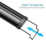 31-120cm Aquarium LED Light Super Slim Fish Tank Aquatic Plant Grow Lighting Waterproof Bright Clip Lamp RGB LED for Fish Tank - Image 4