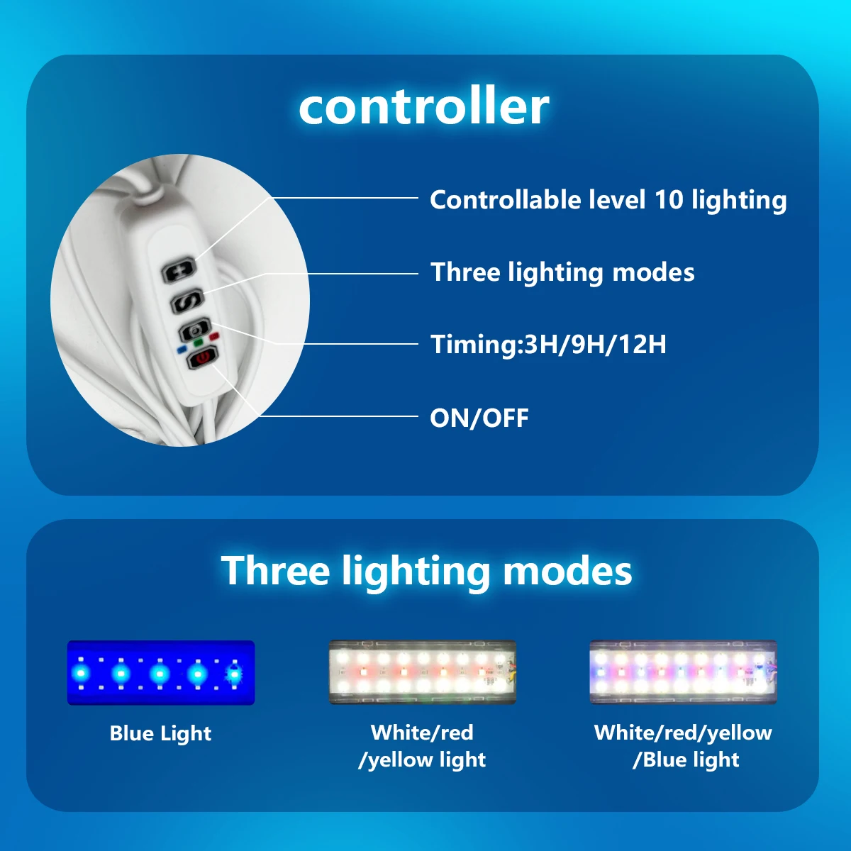 USB Fish tank light 3/9/12 Timing three kinds of color-changing LED small fish tank light water grass tank aquarium light USB Fish tank light 3/9/12 Timing three kinds of color-changing LED small fish tank light water grass tank aquarium light