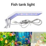 USB Fish tank light 3/9/12 Timing three kinds of color-changing LED small fish tank light water grass tank aquarium light - Image 2