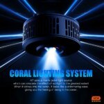 A7 III WiFi App Control Full Spectrum 100W Saltwater Marine LED Aquarium Light for Coral Reef Fish Tank