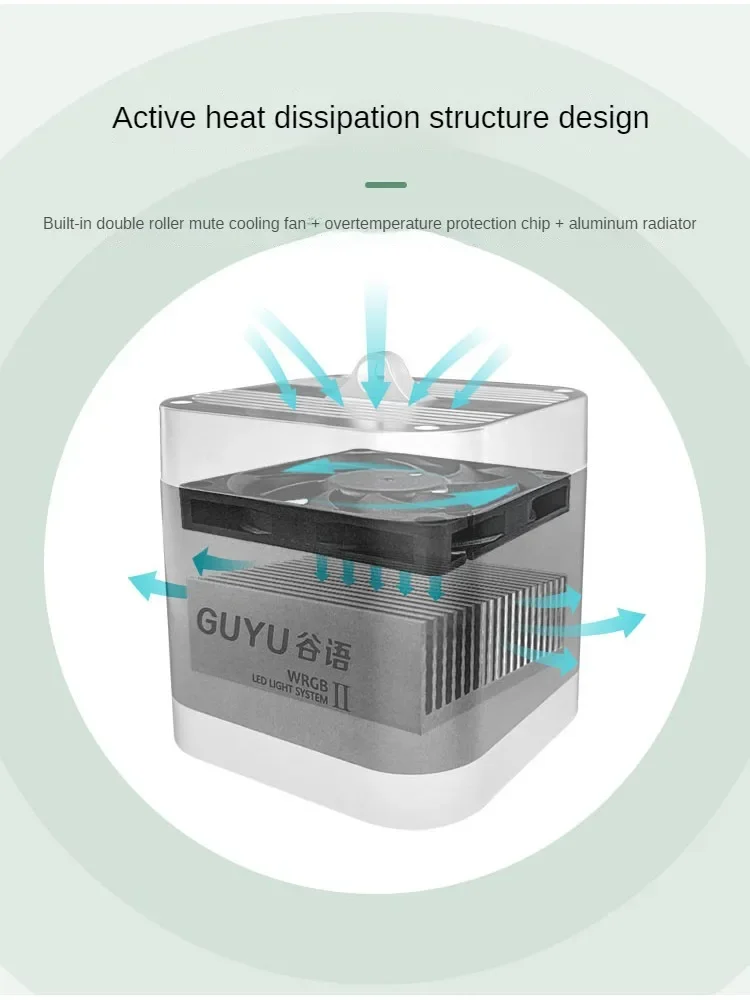 GUYU New Aquarium LED Lamp 25/35/65W Water Grass WRGB Full Spectrum Algae Downlight for Native Stream Fish Tank GUYU New Aquarium LED Lamp 25/35/65W Water Grass WRGB Full Spectrum Algae Downlight for Native Stream Fish Tank