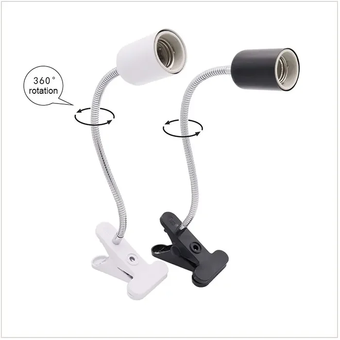 50W Halogen Bulb Included Reptile Heat Lamp Adjustable Gooseneck Aquarium Tank Heating Lamps for Tortoise Lizard Snake Terrarium