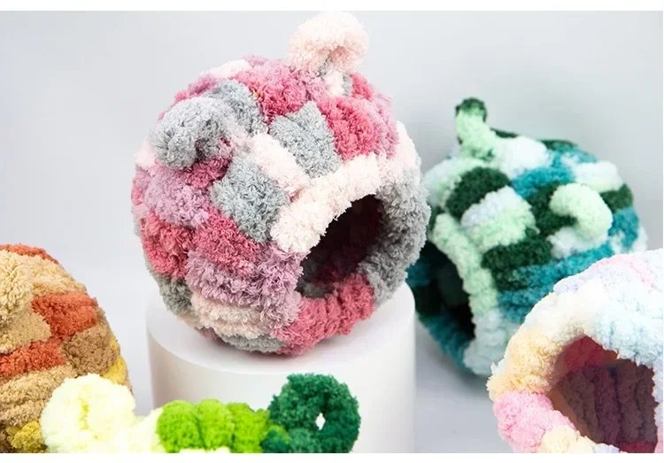 새장 Warm Bird Nest Winter House Hanging Hammock Cage Accessories Plush Hideaway for Parrot Hummingbird Decoration Bird Cages