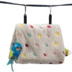 Pet Parrot Hammock Bird Hanging Bed House Plush Winter Warm Cage Nest Tent High Quality - Image 3