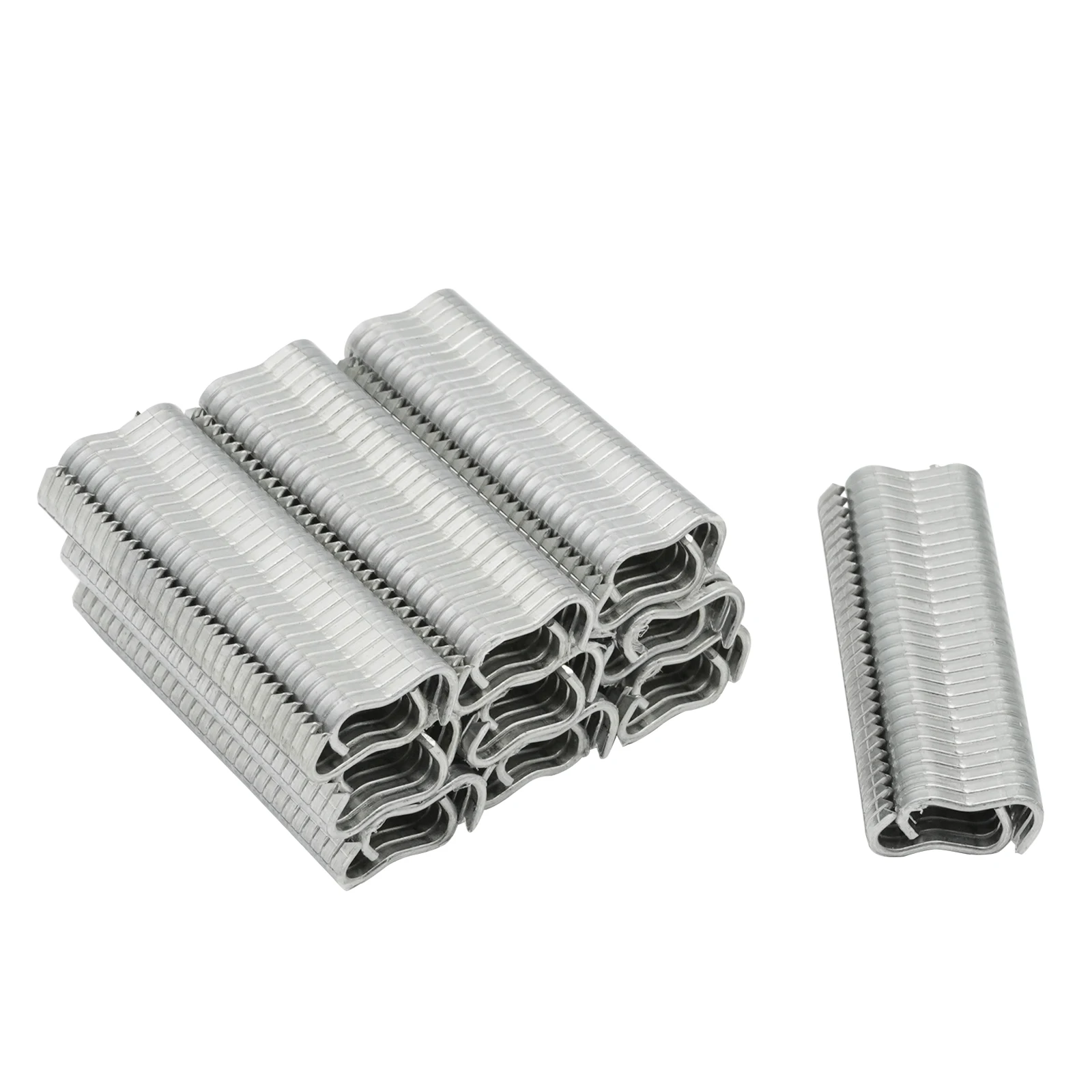 600 Pcs/box M Nail Ring Cages Installed Chicken Duck Bird Dog Cage Clamp 2.0 Quail Tied Dove Cage Clamp Rabbit Staples