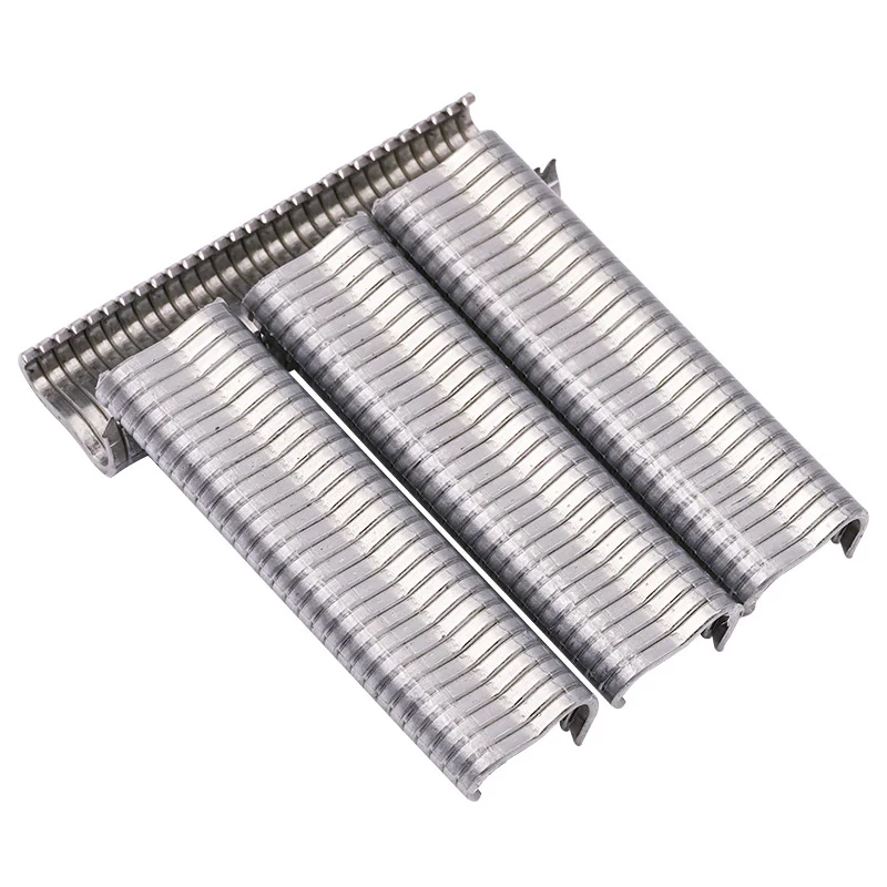 600 Pcs/box M Nail Ring Cages Installed Chicken Duck Bird Dog Cage Clamp 2.0 Quail Tied Dove Cage Clamp Rabbit Staples