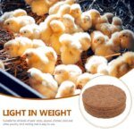 12pcs Nesting Pads Coconut Fiber Chicken Parrots Breeding Coop Bedding Bird Cage Box Liners Pigeon Nest Mat for Bird Nests NEW - Image 5