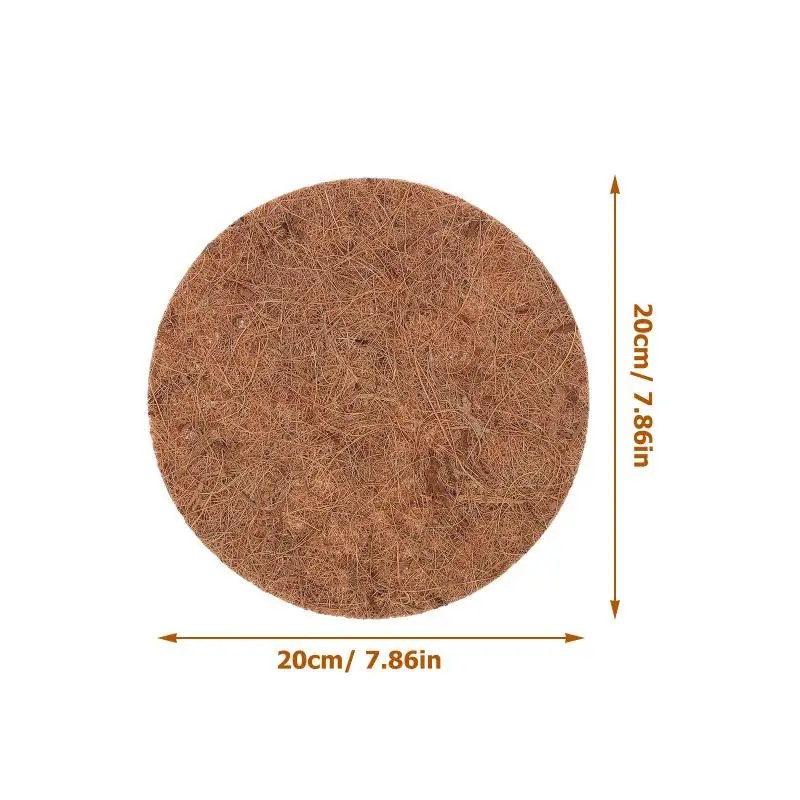 12pcs Nesting Pads Coconut Fiber Chicken Parrots Breeding Coop Bedding Bird Cage Box Liners Pigeon Nest Mat for Bird Nests NEW