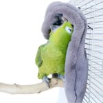 Warm Bird Hammock Shawl Nest Corner Parrot Blanket Windproof Pet Small Animal Hamster Hanging Tent Bird Cages Decoration - Image 4