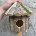 New Practical Birdhouse Nest Bird Cage Wood Garden Nest Accessories Hanging Parrot Nest Houses Hummingbird House - Image 2