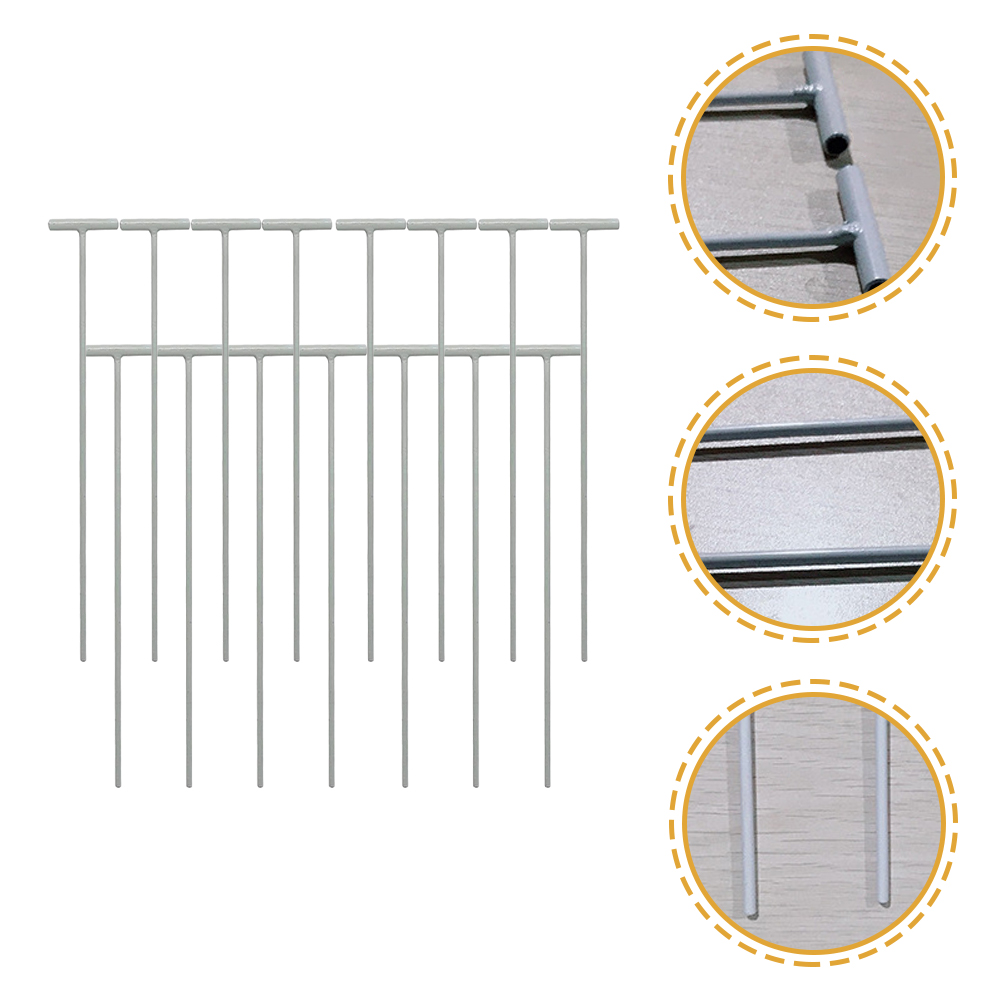 15 Pcs Bird Cage Entrance Wire Bar Pigeon Door Iron Bars Birdcage Rods for Supplies