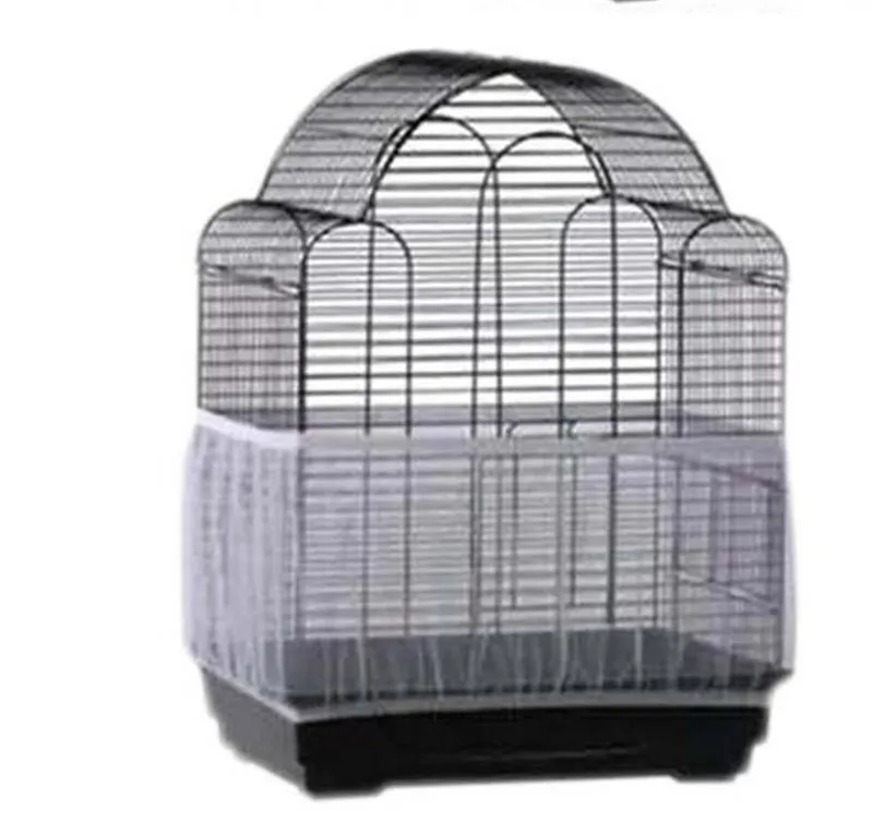 Receptor Seed Guard Nylon Mesh Bird Parrot Cover Soft Easy Cleaning Nylon Airy Fabric Mesh Bird Cage Cover Seed Catcher Guard Receptor Seed Guard Nylon Mesh Bird Parrot Cover Soft Easy Cleaning Nylon Airy Fabric Mesh Bird Cage Cover Seed Catcher Guard