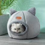 New Deep Sleep Comfort In Winter Cat Bed Iittle Mat Basket Small Dog House Products Pets Tent Cozy Cave Nest Indoor Cama Gato - Image 3
