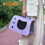 Portable Pet Carrier Bag for Small Dogs Cats Outdoor Foldable Cat Bag Breathable Cat Shoulder Bag Kitten Carrying Bag - Image 5