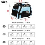 Cat Bags Soft-Sided Portable Dog Carrier Mesh Breathable Carrier Bags for Cats Dogs Comfort Foldable Handbag Pet Transport Bag - Image 6