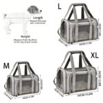 Dog Cat Carrier Bag Pet Puppy Travel Bags Breathable Mesh Small Dog Cat Dogs Outdoor Tent Carrier Outgoing Pets Bag Handbag - Image 5