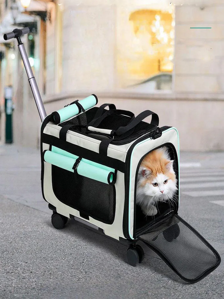 Pet Trolley Cat Bag Extra Large Portable Case Detachable Dog Trolley Case Large Foldable Pet Bag Cat Travel Carrier Bag Pet Trolley Cat Bag Extra Large Portable Case Detachable Dog Trolley Case Large Foldable Pet Bag Cat Travel Carrier Bag