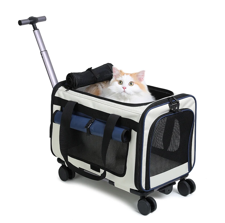 Pet Trolley Cat Bag Extra Large Portable Case Detachable Dog Trolley Case Large Foldable Pet Bag Cat Travel Carrier Bag Pet Trolley Cat Bag Extra Large Portable Case Detachable Dog Trolley Case Large Foldable Pet Bag Cat Travel Carrier Bag