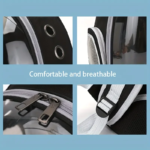 Cat Outing Bag Pet Extra Large Space Carrying Bag Cabin Aviation Box Cat Backpack Bag Side Opening - Image 6