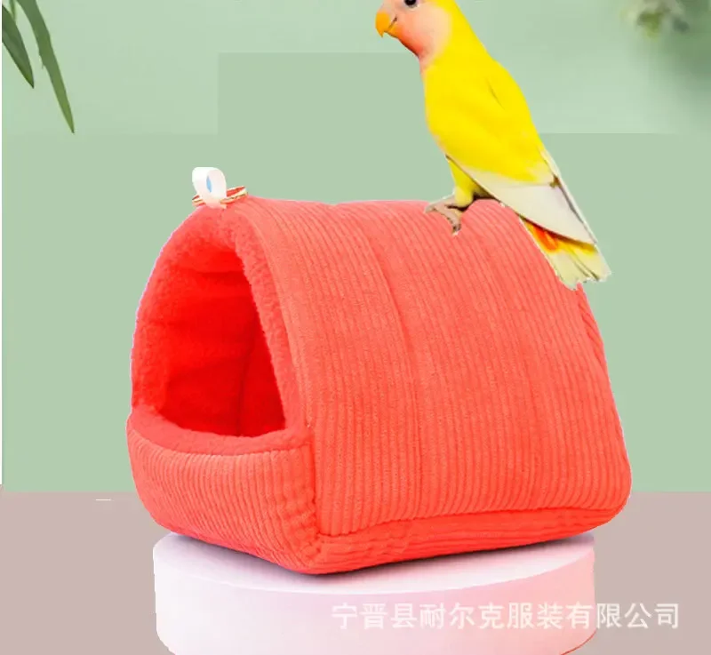 Cute Winter Warm Bird Cage Parrot Cotton Nest Budgie for Hammock Hut Tent Bed Hanging Cave Pet Products Bird Cage Accessories Cute Winter Warm Bird Cage Parrot Cotton Nest Budgie for Hammock Hut Tent Bed Hanging Cave Pet Products Bird Cage Accessories