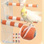 20/15/12CM Pet Parrot Bird Claw Beak Grinding Perches Stand Rack Claw Grinding Stick Cage Pigeon Accessories
