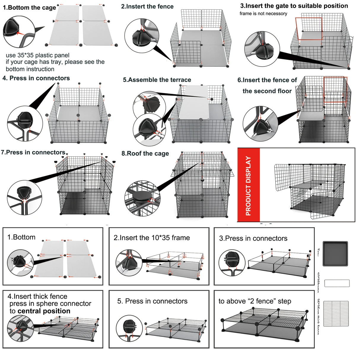 Bird Cage Parrot Cage Extra Large Household Winter House Large Black Phoenix Budgerigar Special Splash-Proof Breeding Cage