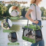 Bird Cage Parrot Carrier with Perch for Parakeet Lovebird African Gray Cockatiel Caique Conure Quaker Hiking Pet Travel Bag - Image 5