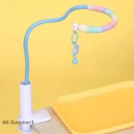 【E】Bird Perch Stand Bird Training Portable Tabletop Platform Parrot Lovebirds Indoor Budgies Bending Stand Cage Accessories - Image 4