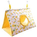 Bird Hanging Hammock for Cage Winter Warm Nest Tent House Hideout Parrot Snuggle  for Sleeping Playing & Rest D0LD