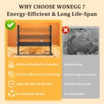 Small Brooding Kiosk With Pet Heating Heating Plate Safety Temperature Control Intelligent Chicken Heater - Image 5