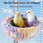 2025 Parrot Breeding Nest Versatile Winter Bird House Hanging Hammock Cage Accessories Breathable Warm Parrot Cage Nid Oiseaux - Image 5