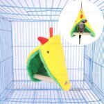 Warm Bird Shawl Nest Corner Parrot Blanket Pet Small Animal Hanging Tent Cage Decoration for Parakeet Lovebird Cockatiel