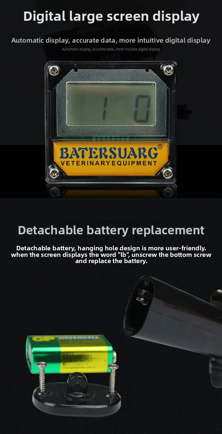 Cow Mastitis Detectors Cow Breast Inflammation Tester Grazing and Breeding Equipment Veterinary Prevention Tester