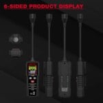 HABOTEST HT608 Natural Gas Leak Detector Sound & Screen Alarm Combustible Flammable Methane Gas Leak Detector Location Determine - Image 6