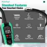 MASTFUYI FY8838 Professional Gas Leak Detector 0-9999PPM - Portable Combustible Gas Sniffer for Methane LNG Audio Visual Alarm - Image 6