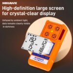 NOHAWK 4-in-1 Portable Gas Detector Combustible Natural Leak Alarm with Sound Screen Vibration for Home or Factory Safety - Image 2